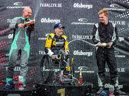 Ošam 'RallyX' posmā Somijā 'Supercar Pro-Am' klasē 3. un 2.vieta (VIDEO)