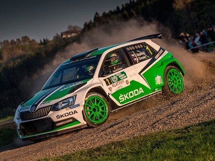 'Škoda Fabia R5' piedzīvo fantastisku debiju (VIDEO) 