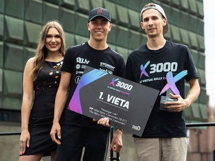 'Tet Rally Latvia' e-sporta turnīrā uzvaru izcīna Ralfs Sirmacis