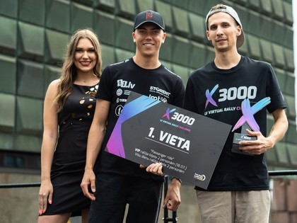 'Tet Rally Latvia' e-sporta turnīrā uzvaru izcīna Ralfs Sirmacis