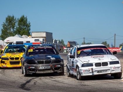 Latviešu sportistiem godalgotas vietas Igaunijas rallijkrosa sacensībās