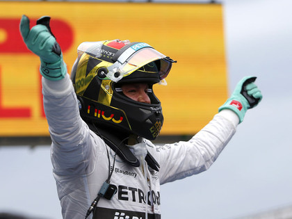 Hamiltonam aizdegas formula, Rosbergs uzvar Ungārijas F1 kvalifikācijā