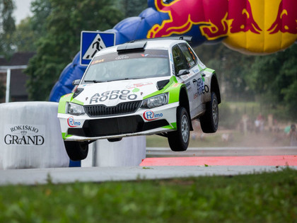 'Rally Elektrėnai' pēc pirmās dienas vadībā poļi, Vorobjovs/Pūķis līderi klasē