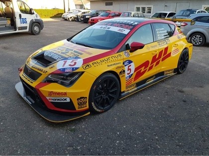 Zviedris ar 'Seat Cupra TCR-DSG' startēs 'Aurum 1006 km' izturības sacīkstēs Palangā