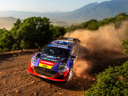 Grieķijas WRC ar ātrāko laiku sāk Ožjē un Tanaks, Seskam 8.vieta