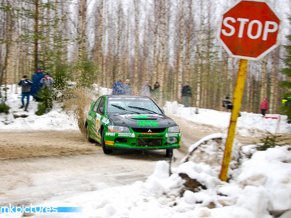 Sirmacim/Kulšam piedzīvojumiem bagāts Somijas rallijs (FOTO)