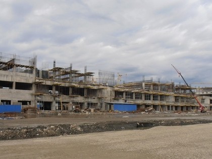 Krievijas F1 trases būvniecība noritot pēc plāna (FOTO)