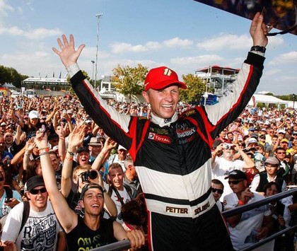 Solbergs: Četri apļi rallijkrosa trasē ir kā sirdslēkme
