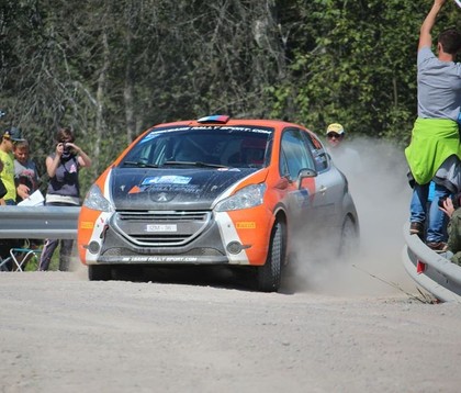 Lieliska debija padodas Māra Neikšāna 'Peugeot 208 R2' automašīnai
