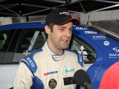 Bijušais Zviedrijas rallija čempions meklē komandu, lai startētu Talsos