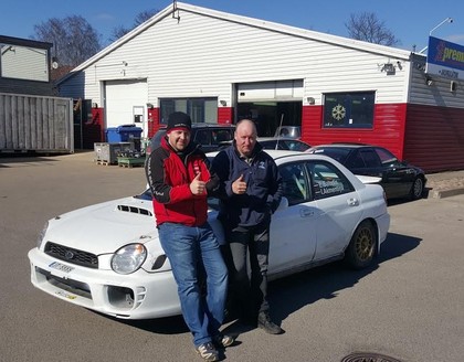 Balodis/Akmentiņa šosezon rallijā startēs ar Kaspara Šimkusa Subaru (FOTO)