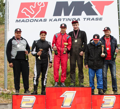 LMT Autosporta Akadēmijas Skolu kartingu kausā otro reizi uzvar Rīgas Tehniskā koledža