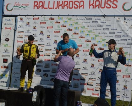 Latvijas Rallijkrosa kausa 3.posmā Biržos sīvas cīņas, Nitišam otrā vieta 'Lada RX' klasē