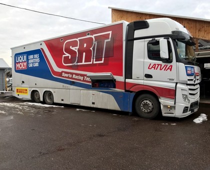 SRT komanda dodas uz testiem Itālijā (FOTO)