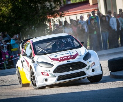 Nitišs un Baumanis startēs NEZ rallijkrosa posmā jaunajā Biķernieku rallijkrosa trasē