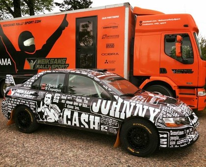 Berķis Talsu rallijā startēs ar unikālu dizainu (FOTO)