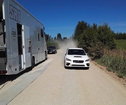 Sirmacis/Šimins aizvada testus ar jauno 'Subaru Impreza' (FOTO)