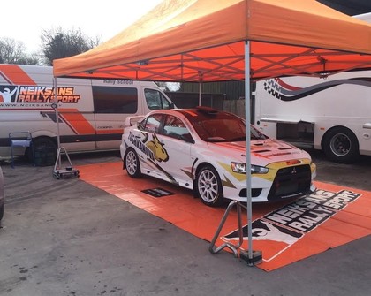 'Neiksans Rally Sport' uzsāk sadarbību ar ukraiņu modeli Tuškanovu (FOTO)