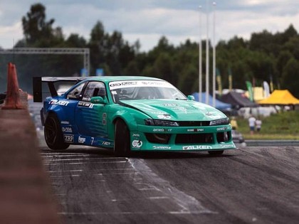 'Drift Masters King of Riga' sacīkstēs startēs trīskārtējais Eiropas drifta čempions