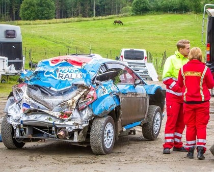 M-Sport: Lai savestu kārtībā Lukjaņuka sasisto auto, būs nepieciešamas desmit dienas