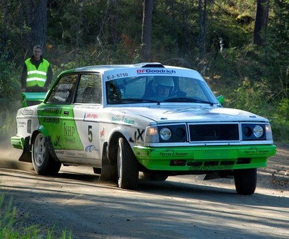 Somu sportists ar 260 Zs jaudīgo Volvo Talsu rallijā cer cīnīties par pjedestālu (VIDEO)