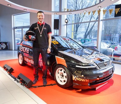 Jānis Vanks ar uzlabotu mašīnu gatavs jaunajai Baltijas autošosejas sezonai