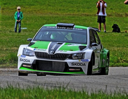 Šī brīža Latvijas rallija R2 klases līderis Šveices ERČ posmā debitēs ar 'Škoda Fabia R5' 