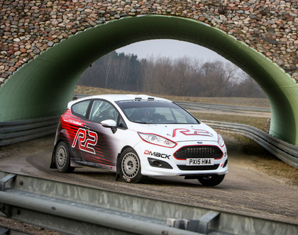 Latviešu rallija braucēji vērtē jauno 'Ford Fiesta R2T' (FOTO)