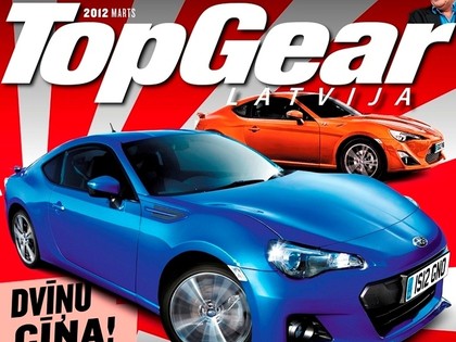 Žurnāls TopGear Latvija ir klāt 