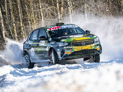 14 gadus vecais poļu sportists rallijā Sarma gatavs turpināt pārsteigt