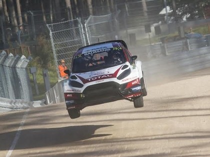 Pēc pirmās 'Neste World RX of Latvia' dienas Baumanis septītais, Nitišs 12.vietā