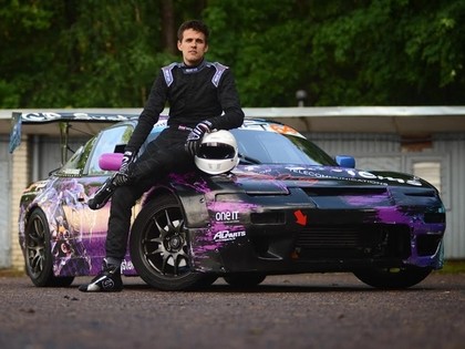 Gatis Babris: Drift Allstars galvenais konkurents būšu sev pats (FOTO)