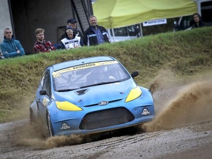 Baumanis izcīna uzvaru Igaunijas rallijkrosa čempionātā Supercar klasē
