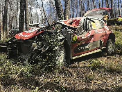 'Citroen' boss: Šī bija smagākā avārija, ko esmu redzējis (VIDEO)