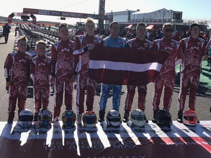 Steinerts 'Rotax Max Challenge' kartinga finālā devītais, Zviedrim risks šoreiz neattaisnojas