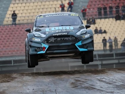 Pēc Barselonas RX pirmās dienas Baumanis un Nitišs finišē Top 10