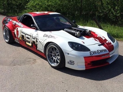 'HGK Motorsport' krievu sportistam uzbūvē 800 Zs jaudīgu 'Corvette' (FOTO)