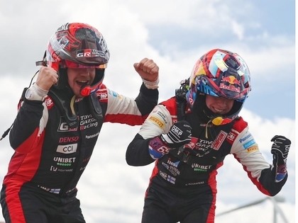 Rovanpera izcīna pirmo uzvaru šogad un kļūst par jauno WRC līderi