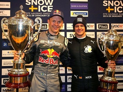 Ekstroms kļūst par četrkārtējo 'Race of Champions' čempionu