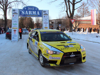 LIVE jaunumi no rallija Sarma 2012 (1. diena)