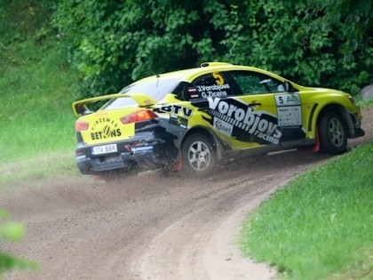 Vorobjovs un Svilis sestdien startēs rallijsprintā ''Gulbis 2011"