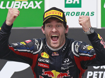 Vēbers skaļi noslēdz F1 sezonu