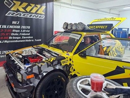 Kaņeps-Kalniņš rallijā atgriežas ar Latvijas čempionātā neredzētu automašīnu