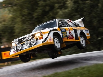 Brāļi Velmes rallijsprintā 'Latvija' startēs ar leģendāro 'Audi Sport Quattro S1E2' 