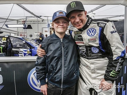 Solbergs tur solījumu un iedod savu Citroen DS3 Supercar 15 gadus vecajam dēlam