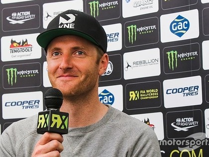 Angļu sportists: Biķernieku rallijkrosa trase - labākā, kādā jebkad esmu braucis