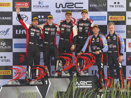 Tanaks par pārkāpumiem pēc Igaunijas WRC finiša saņem naudas sodu